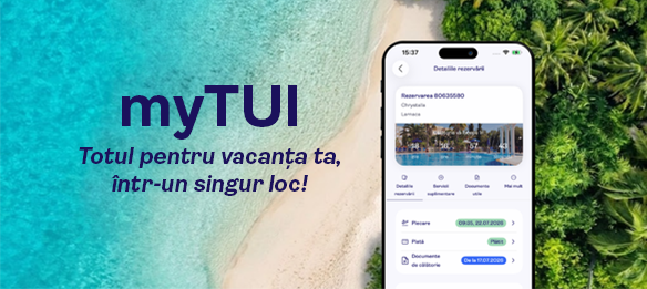 myTUI - Totul pentru vacanța ta, într-un singur loc!